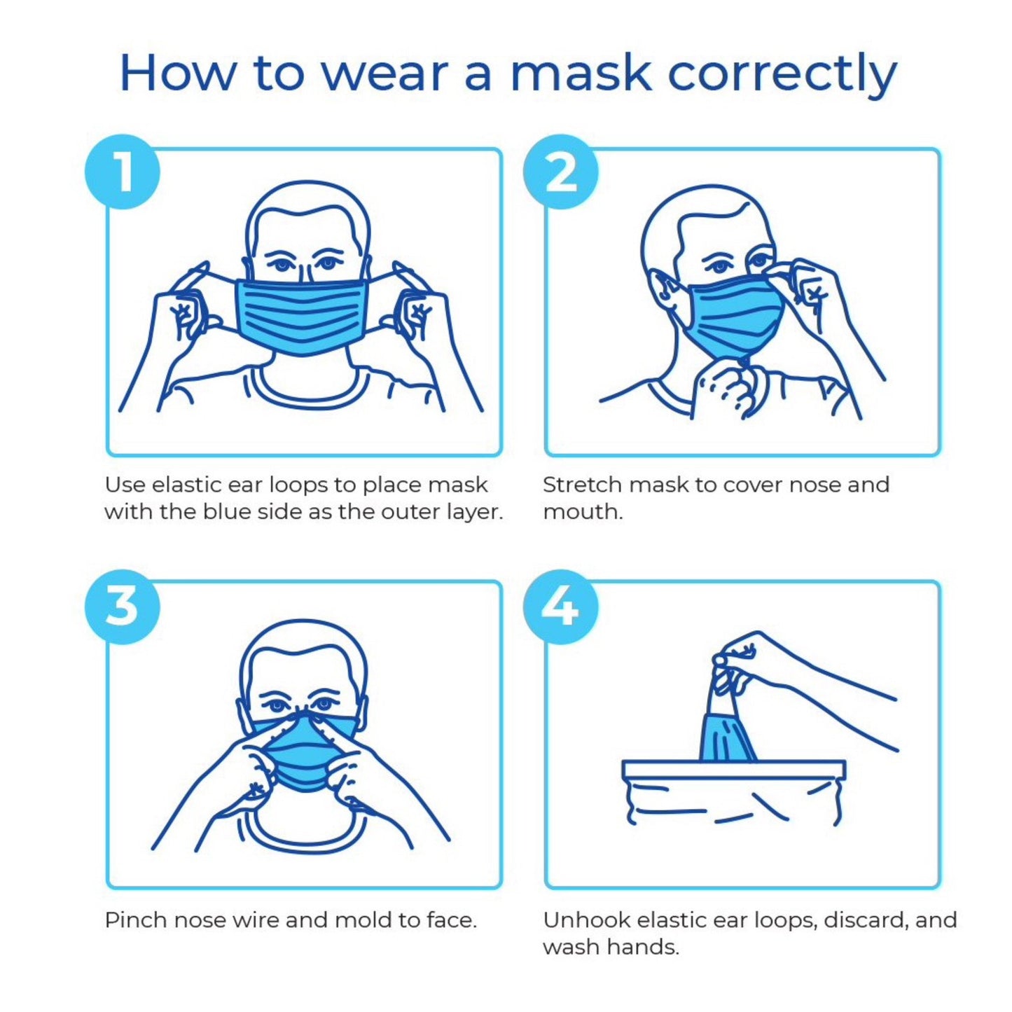 AmeriShield Black | USA Made 4-Ply Disposable Face Mask | ASTM Level 2